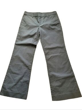 NWT Gap Wide Leg Ankle Pants Perfect Khaki Size 4